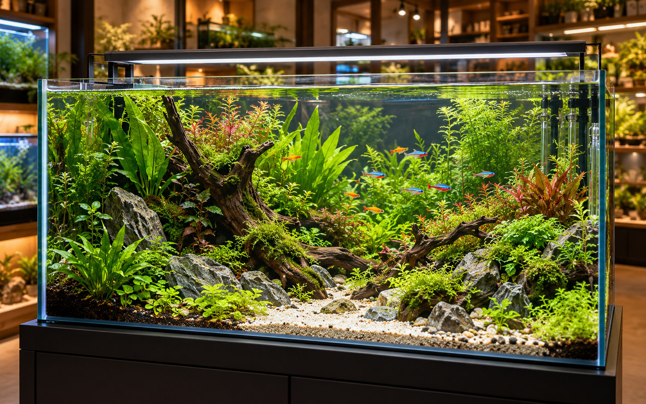 Planted aquarium
