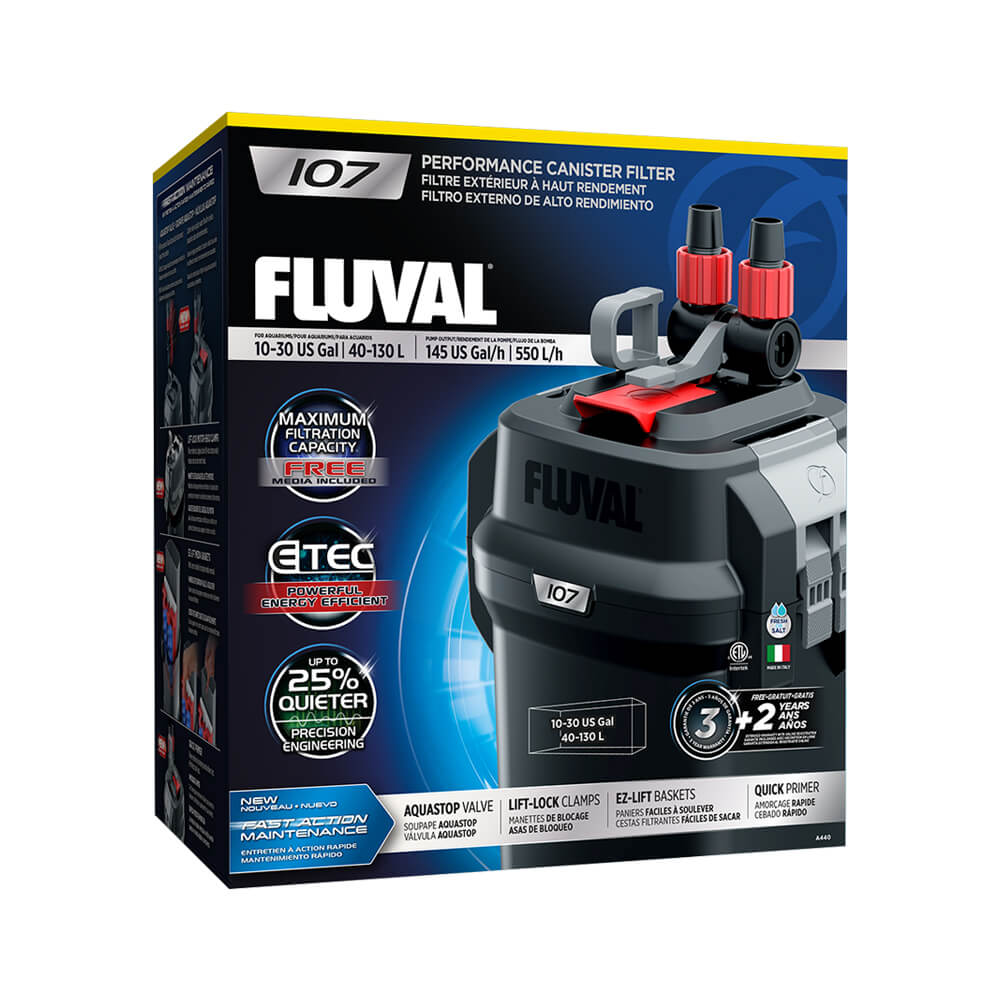 Fluval 107 Performance Canister Filter product photograph